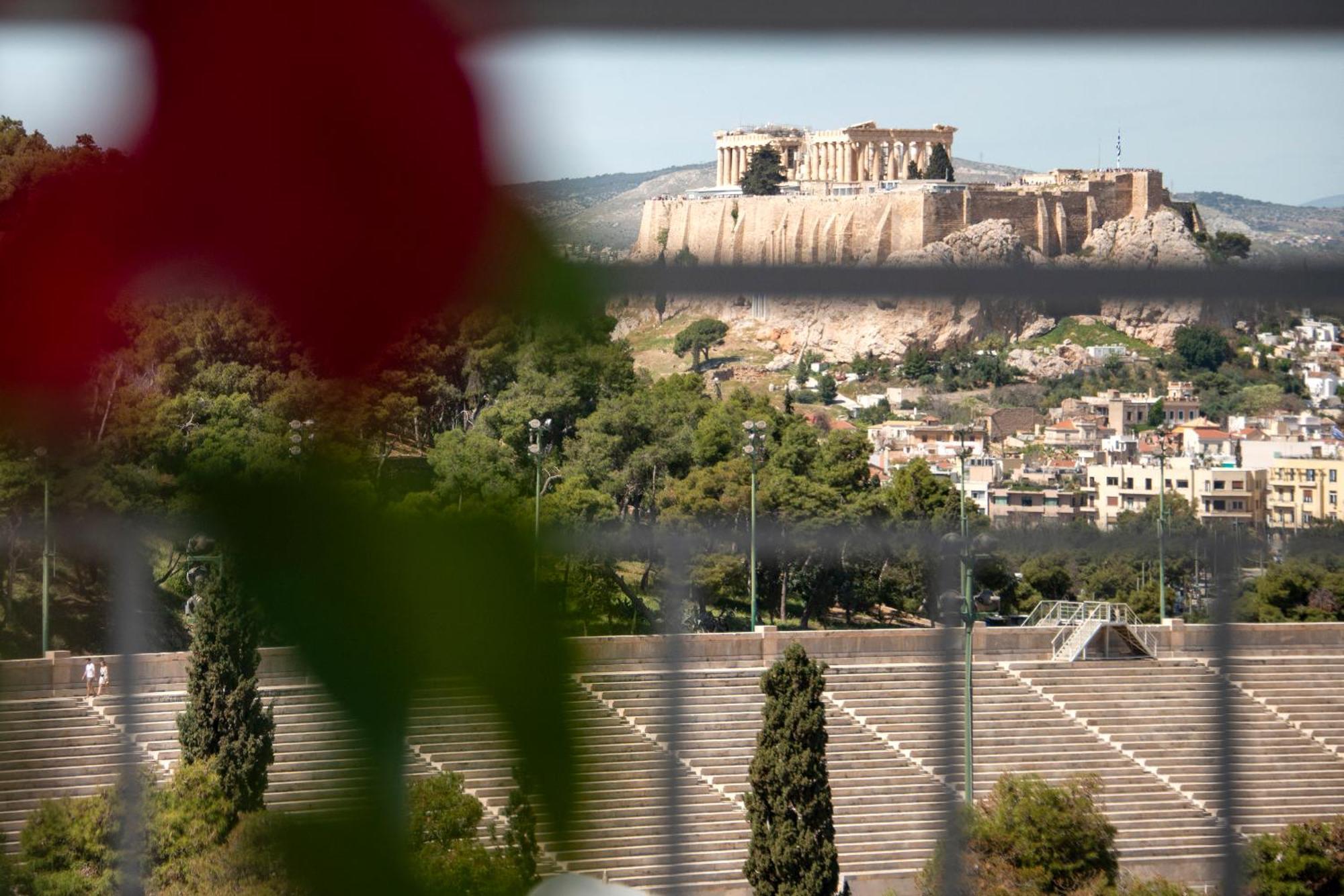 The Athenian Oasis Apartment ภายนอก รูปภาพ