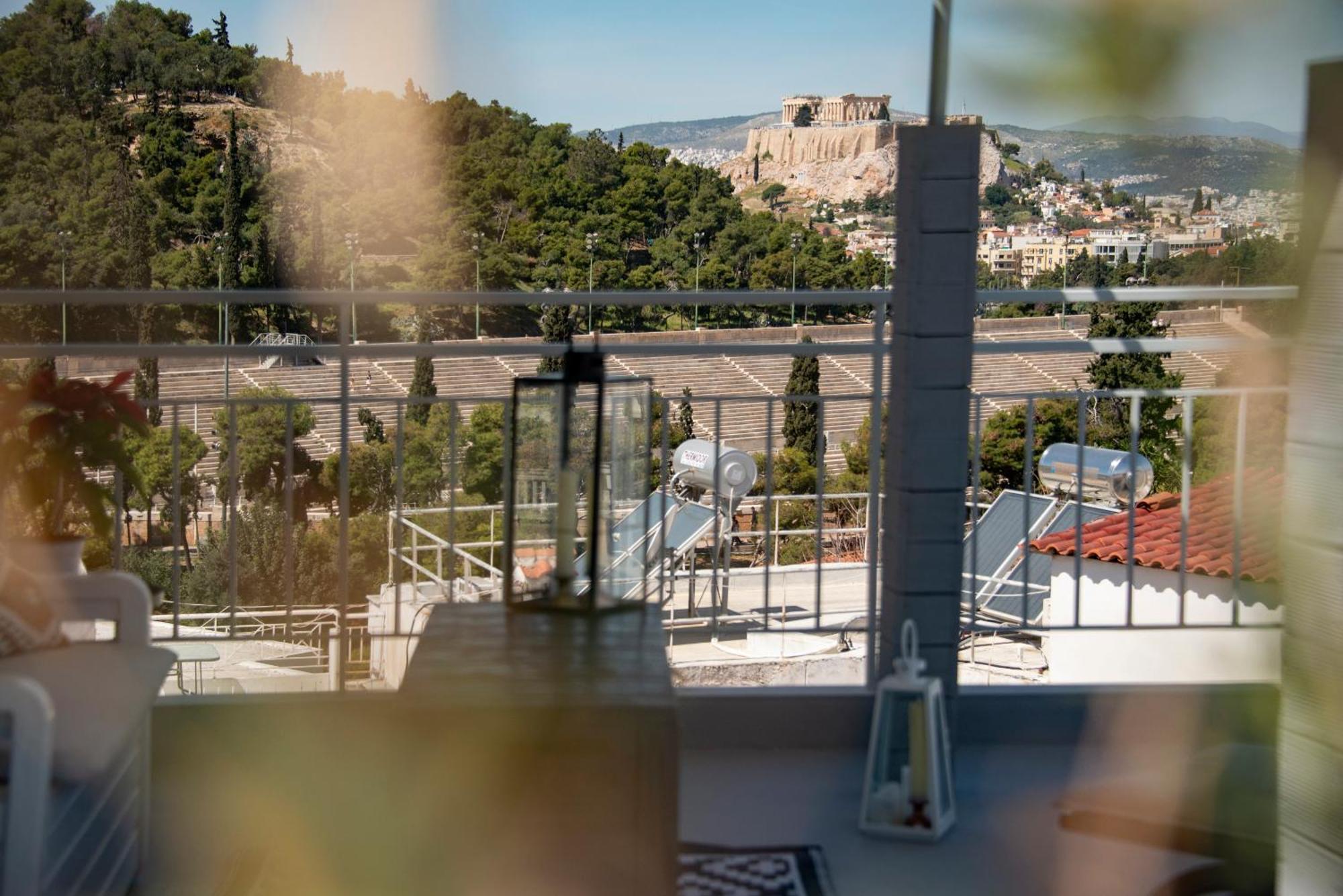 The Athenian Oasis Apartment ภายนอก รูปภาพ